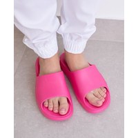 Изображение  Medical shoes Coqui Lou slippers pink neon s. 40, "WHITE ROBE" 448-337-867, Size: 40, Color: pink