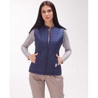 Изображение  Women's medical insulated vest Geneva dark blue s. 52-54, "WHITE ROBE" 366-406-844, Size: 52-54, Color: navy blue