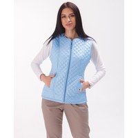 Изображение  Women's medical insulated vest Geneva blue s. 48-50, "WHITE ROBE" 366-333-844, Size: 48-50, Color: blue light