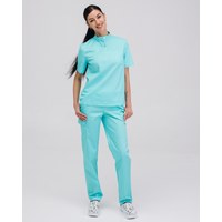 Изображение  Women's medical suit Denver mint s. 40, "WHITE ROBE" 429-332-679, Size: 40, Color: mint