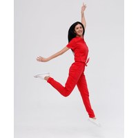Зображення  Жіночий костюм жіночий Марсель червоний р. 38, "БІЛИЙ ХАЛАТ" 383-434-708, Розмір: 38, Колір: червоний