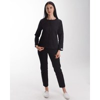 Изображение  Women's medical suit Jacqueline black s. 42, "WHITE ROBE" 440-321-677, Size: 42, Color: black