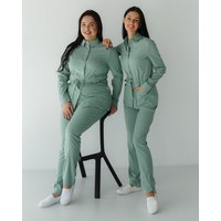 Изображение  Women's medical suit Montana olive river. 48, "WHITE ROBE" 332-327-715, Size: 48, Color: olive