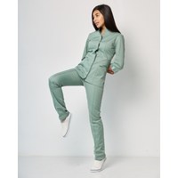 Изображение  Women's medical suit Sakura olive river. 40, "WHITE ROBE" 124-327-678, Size: 40, Color: olive
