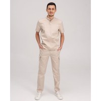 Изображение  Men's medical suit Denver cream s. 56, "WHITE ROBE" 404-460-679, Size: 56, Color: cream