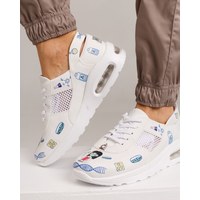 Изображение  Medical shoes sneakers with open heel Laboratory Air sole s. 39, "WHITE ROBE" 418-417-720, Size: 39, Color: white blue