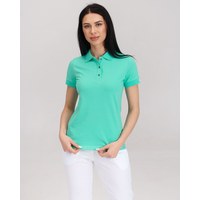 Изображение  Medical polo for women menthol s. XXL, "WHITE ROBE" 147-441-677, Size: XXL, Color: menthol