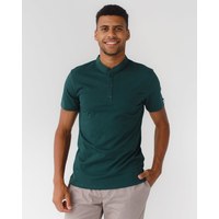 Изображение  Medical polo with stand-up collar, men's dark green. XL, "WHITE ROBE" 148-350-821, Size: XL, Color: dark green