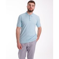 Изображение  Medical polo shirt for men, sky blue. XL, "WHITE ROBE" 148-438-677, Size: XL, Color: sky blue