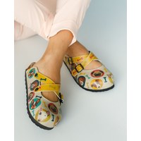 Изображение  Medical footwear orthopedic clogs DOGS s. 37, "WHITE ROBE" 176-403-880, Size: 37, Color: dogs
