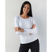Изображение  Medical long sleeve women's white s. 2XL, "WHITE ROBE" 358-324-716, Size: 2XL, Color: white