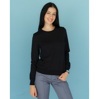 Изображение  Medical sweatshirt New York women's black s. 2XL, "WHITE ROBE" 359-321-758, Size: 2XL, Color: black