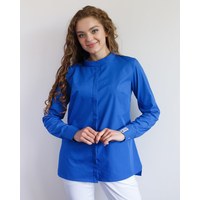 Изображение  Women's medical shirt Stefania dark blue s. 42, "WHITE ROBE" 402-406-821, Size: 42, Color: navy blue