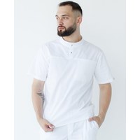 Зображення  Медична сорочка чоловіча Денвер біла р. 50, "БІЛИЙ ХАЛАТ" 427-324-679, Розмір: 50, Колір: білий