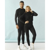 Изображение  Winter medical thermal underwear Colorado black (unisex) s. M, "WHITE ROBE" 407-321-884, Size: M, Color: black