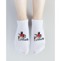 Изображение  Medical socks with print Nails s. 36-40, "WHITE ROBE" 144-420-599