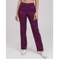 Изображение  Women's medical trousers purple s. 54, "WHITE ROBE" 163-335-726, Size: 54, Color: violet