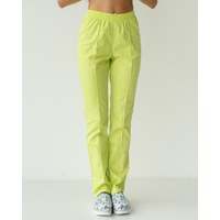 Изображение  Women's medical trousers lime s. 50, "WHITE ROBE" 163-330-726, Size: 50, Color: lime