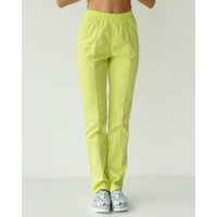 Изображение  Women's medical trousers lime s. 46, "WHITE ROBE" 163-330-726, Size: 46, Color: lime