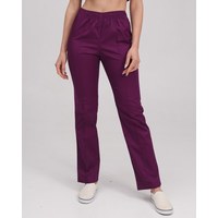 Изображение  Women's medical trousers purple s. 46, "WHITE ROBE" 163-335-726, Size: 46, Color: violet