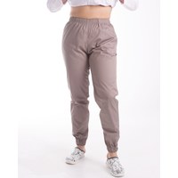 Изображение  Medical pants women's joggers mocha s. 46, "WHITE ROBE" 303-421-730, Size: 46, Color: mocha