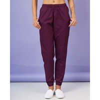 Изображение  Medical pants women's joggers purple s. 52, "WHITE ROBE" 303-335-730, Size: 52, Color: violet