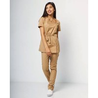 Изображение  Women's medical suit Naomi sand s. 52, "WHITE ROBE" 331-323-679, Size: 52, Color: sand