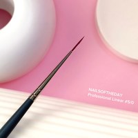 Изображение  Nails Of The Day Professional Linear #5/0 is a new and improved model of the legendary brush for contouring