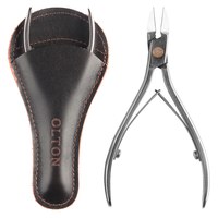 Изображение  Professional nail clippers Olton XXXL (18-21 mm) in leather case