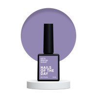 Зображення  Nails Of The Day Let’s special Violet – бузковий гель-лак для нігтів, що перекриває в один слой, 10 мл, Об'єм (мл, г): 10, Цвет №: Violet