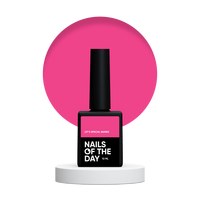 Изображение  Nails Of The Day Let's special Barbie - special neon pink gel polish overlapping in one sphere, 10 ml, Volume (ml, g): 10, Color No.: Barbie