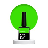 Изображение  Nails Of The Day Let's special Lime – особый неоново-салатовый гель-лак, перекрывается в один слой, 10 мл, Объем (мл, г): 10, Цвет №: Lime