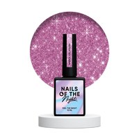 Изображение  Nails Of The Night Cocktails gel Aperol – розовый светоотражающий гель-лак для ногтей, 10 мл, Объем (мл, г): 10, Цвет №: Aperol