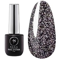 Изображение  Reflective gel polish Saga Fiery Gel №02, 9 мл, Volume (ml, g): 9, Color: 2