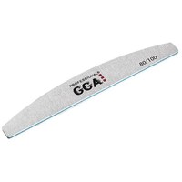 Зображення  Пилка Півмісяць GGA Professional Nail File Crescent 80/100 грит