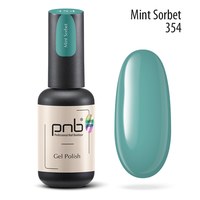 Изображение  Gel nail polish PNB 354 Mint Sorbet, 8 ml