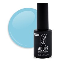 Изображение  Stained glass gel varnish Adore Professional MG-03 seaglass blue glaze, 8 ml, Volume (ml, g): 8, Color No.: 3