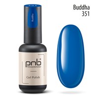 Изображение  Gel nail polish PNB 351 Buddha, blue, 8 ml
