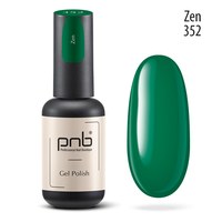 Изображение  Gel nail polish PNB 352 Zen, green, 8 ml