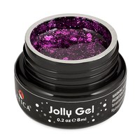 Зображення  Гель кольоровий Atica Jolly Gel 89383 пурпурний, 8 мл (баночка), Об'єм (мл, г): 8, Цвет №: 89383