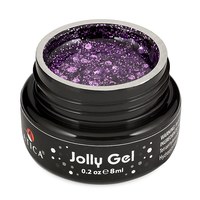 Зображення  Гель кольоровий Atica Jolly Gel 89382 фіолетовий, 8 мл (баночка), Об'єм (мл, г): 8, Цвет №: 89382