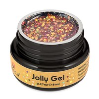 Изображение  Colored gel Atica Jolly Gel 89390 gold, 8 ml (jar), Volume (ml, g): 8, Color No.: 89390
