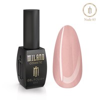 Изображение  Gel polish Milano Nude Collection B №003, 8 мл, Volume (ml, g): 8, Color No.: 3
