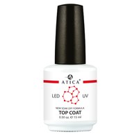 Изображение  Top gel with a sticky layer Atica Top Gel Clear, 15 ml