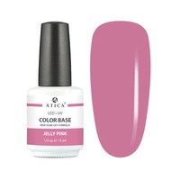 Изображение  Atica Color Base Gel Jelly Pink, 15 ml, Volume (ml, g): 15, Color No.: jelly pink