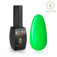 Изображение  Gel polish Milano Neon №09, 8 мл, Volume (ml, g): 8, Color No.: 9