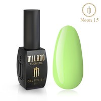 Изображение  Gel polish Milano Neon №15, 8 мл, Volume (ml, g): 8, Color No.: 15