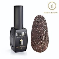 Изображение  Gel polish Milano Marblen Sand №06, 8 мл, Volume (ml, g): 8, Color No.: 6