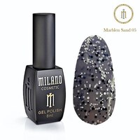 Изображение  Гель-лак Milano Marblen Sand №05, 8 мл, Объем (мл, г): 8, Цвет №: 05