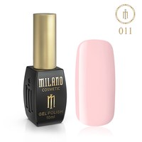 Изображение  Гель лак Milano Palette 10 №011 Нежный пион, 10 мл, Объем (мл, г): 10, Цвет №: 011